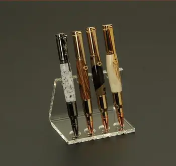 Akrila penholder pildspalva lodīšu uzacu pen pildspalvu displejs stāvēt daudzfunkciju penholder
