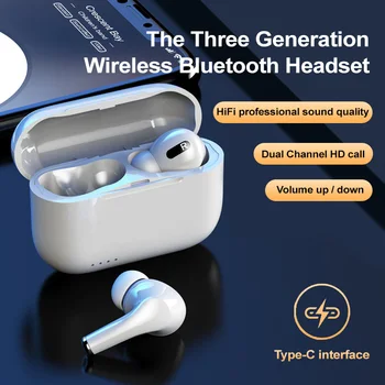 Bluetooth austiņas bezvadu austiņas trokšņu slāpēšanas tws earbuds mini austiņas spēlētājs ar mikrofonu sporta austiņas priekš iphone