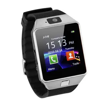Bluetooth smart skatīties Viedo rokas Pulkstenis Atbalsta Tālruņa Kameru, SIM TF GSM Android, iOS Tālrunis dz09 a1 vīriešiem un sievietēm
