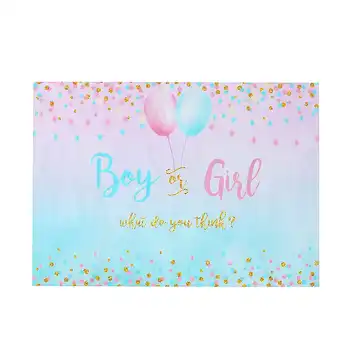 Dzimums Zēns vai Meitene Puse Decoration, Banner Foto Fona Spīguļi, Dizains, Fotogrāfijas Fons Balonu Fonu