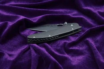 LEMIFSHE Dūriens Flipper s35vn blade Saliekamais nazis ar Titāna rokturi Taktiskās medības āra kempings izdzīvošanas Nažiem EDC rīks