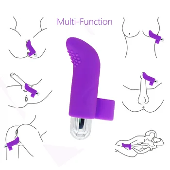 Pirkstu Vibrators 10 Speed USB Lādējamu Anālais Muca Spēcīgu G Spot Massager Daļiņas Noņemams Pieaugušo Seksa Rotaļlietas Sievietēm