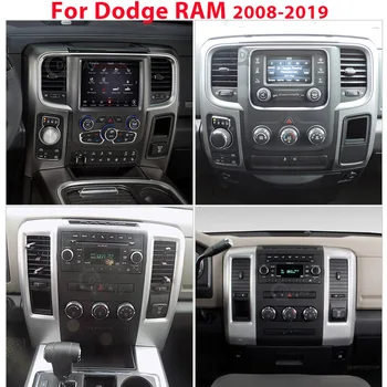 PX6 Android Vertikālā Telsa Auto Radio Dodge RAM 2008-2019 Auto Stereo Dodge RAM 1500 autoradio atskaņotājs, GPS Navigācija