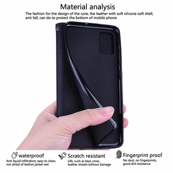 Samsunq M 31s 31 s 51 21 11 Lieta Smart Mirror Flip Case For Samsung Galaxy M51 M31s M31 M11 M21 