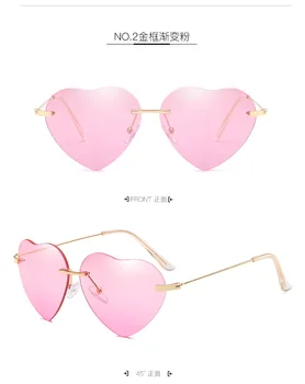 Sirds Sunglasse Classic Retro Mīlestību Sirdī, Saules Brilles Tendence Sieviešu Brilles Sirds Difrakcijas Brilles Vasaras Ikdienas Saulesbrilles