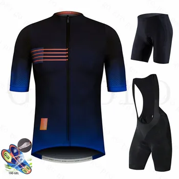 Spānijas Riteņbraukšanas Apģērbu 2021 Vīriešu Bikewear Uv Pierādījumu, Elpojošs Bikewear Īsām piedurknēm Bikewear/sporta krekls Triatlona Skinsuit