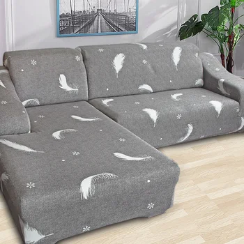 Stūra dīvāns segtu spandex dīvāns segums dzīvojamās istabas dīvāna pārsegs sadaļā dīvāns slipcover stiept L formas dīvāns chaselong