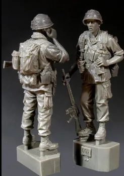 1/35 Mērogā Vjetnamas kara laikā Amerikāņu Kaujas Sakaru Miniatūras Sveķi Modeļa Komplekta Attēls Bezmaksas Piegāde