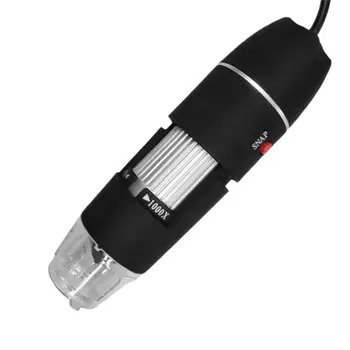 1000X Lupa 8 LED Digitālo Mikroskopu, USB Endoskopu Kameru Metāla Bāzes Portatīvo Rokas Endoskopu Pārbaudes