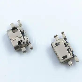 100gab Micro USB 5pin mini Savienotājs Mobilo Uzlādes ports Motorola Moto C, kā arī XT1723 XT1724 Remonts nomaiņa