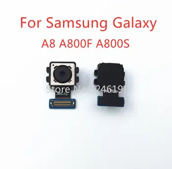 1gb Atpakaļ Aizmugures liels Galvenās Kameras Modulis Samsung Galaxy A8 A800F A800S Atpakaļ, Galvenā Flex Kabelis Kameras Sākotnējā Nomainītu detaļas