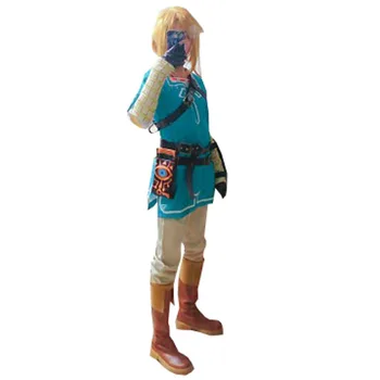 2018 Spēli Legend of Zelda Elpa Savvaļas Saiti Cosplay Kostīms Apģērbs Halloween Kostīms Puse Karnevāls Pieaugušo Cosplay Pasūtījuma