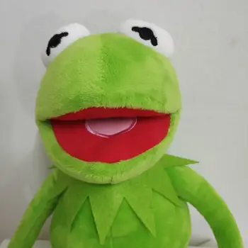 45cm Lielu Muppets KERMIT FROG, Plīša Rotaļlietas, Mīksta Karikatūra Dzīvnieku Plīša Rotaļlietas Zēns Lelle paredzēta Bērniem Dzimšanas dienas Dāvana