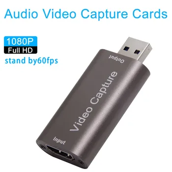 4K Grafikas Uztveršanas Karte HD USB/HD Video ierakstīšanas Box Live Streaming Video HD saderīgu Capture Karti Ciparu Pārveidotāju