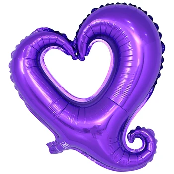 5gab 18inch Dobi Sirds Forma, Folija Baloni, Hēlija Balonu Kāzu Valentīna Dienā, Dzimšanas dienas svinības Ballon Apdare Piederumi