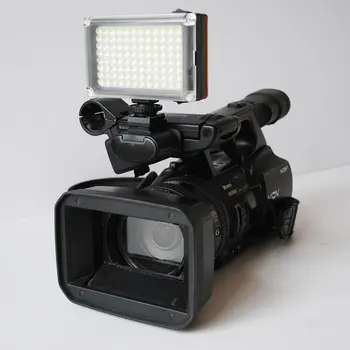 96 LED Video Gaisma Uzmanības centrā portatīvo selfie Uzmanību aizpildīt gaismas ar hotshoe viedtālrunis mobilais kamera