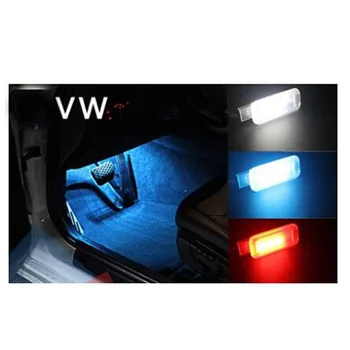 ASTYO Auto Led Footwell gaismas, VW Golf 6 Jetta MK5 MK6 CC Tiguan Passat B6 kāju gaismas