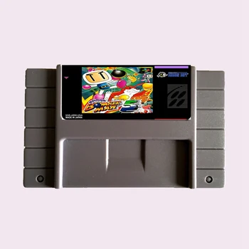 Augstas Kvalitātes 16 Bitu Super Bumbvedējs Vīrietis 5 NTSC Liels Pelēks Spēles Karti Par ASV Versiju Spēli Spēlētājs