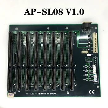 Augstas kvalitātes testēšanas Rūpniecības datoru mātesplati AP-SL08 V1.0 8 ISA slots paneļa krāsu jaunas