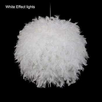 Balto Spalvu Piekariņu Gaismas Spuldzes E27 LED Griestu Droplight Romantisks Guļamistaba, Viesistaba, Dekoratīvās Karājas Lampas Hanglamp Baby