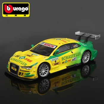 Bburago 1:32 Audi RV sacīkšu modelis DTM sacīkšu auto Konvertējamās sakausējuma auto WRC Rallija Sacīkšu Sakausējuma Modeli, Vācot dāvanas