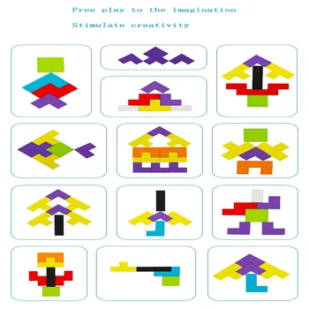 Bezmaksas spēlēt par iztēles vingrinājums bērnu rokās-par spēju Jigsaw puzzle Fun mācīšanās Bērnu dienas dāvanu