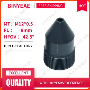 BINYEAE 3Megapixel HD 8mm objektīvs Valdes objektīvs CCTV Drošības Kameras IP Kameras 8MM M12*0.5 Mount ilgi skatīšanās attālums