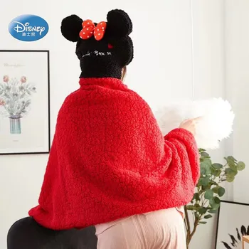 Disney Mickey Minnie Mouse Vinnijs Lācis Kapuci apmetnis Valkājamas Bērnu Sega Sega, Gultas Pieaugušiem bērniem, meitene, zēns, TV Segu sporta Krekls