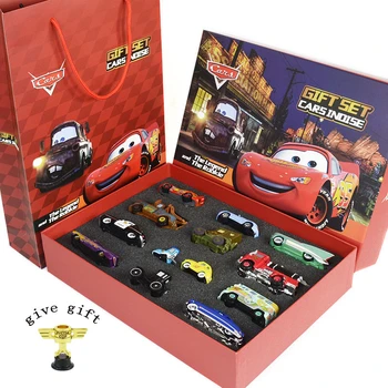 Disney Pixar3 metāla 1:55 sakausējuma auto modeli, rotaļlietas, dāvanu kastē, kas Zibens McQueen un mater, sally, Raimonds bērnu zēns dāvanu