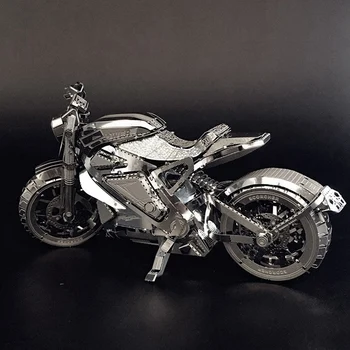DIY 3D Metāla Puzzle Motociklu Rotaļu Automašīnu Kolekcija Puzzle 3D Modeli Puzzle Rotaļlietas Bērnu &Pieaugušo