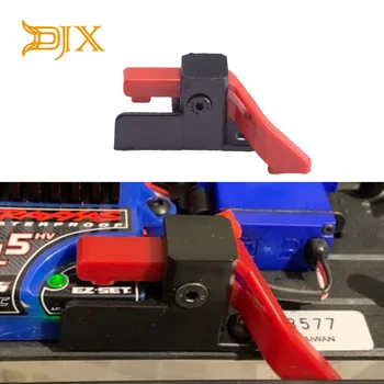 DJX ESC Viegli Sākt Izraisīt Ieslēgšanas / izslēgšanas Slēdzis 1/10 RC Kāpurķēžu Auto Traxxas TRX4 TRX-4