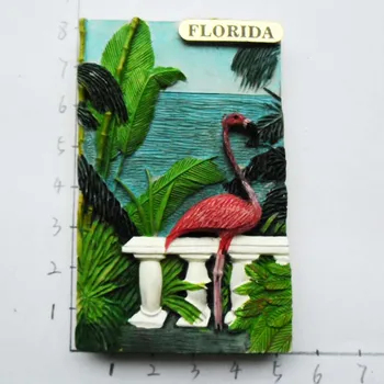 Floridas ceļojumu ar magnētisko stereo Flamingo, Ledusskapis Magnēti