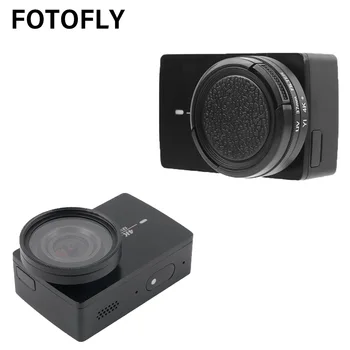 FOTOFLY Action Camera Filtrs Yi 4K Lite UV, CPL ND 2 4 8 Aizsargāt Objektīvu Filtri Xiao Yi 4K+ Plus Sporta Kameru Piederumi