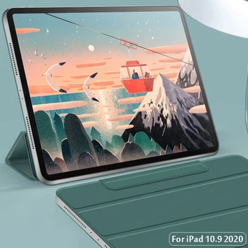 Gadījumā Jauno iPad 4 Gaisa 10.9 2020 Gadījumā Droši Magnētisko Smart Case For iPad Pro 11 2018 Segtu ar Zīmuļa Turētāju