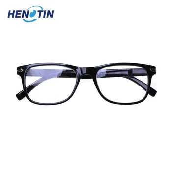 HENOTIN modes vīriešiem un sievietēm, vienkāršu ultra vieglo plastmasas rāmis lasīšanas brilles