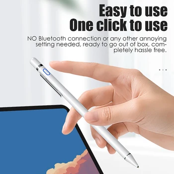 IPad Zīmuli, Irbuli Apple Zīmuli 1 2 Touch Pen Tablet IOS Android Stylus Penc iPad Xiaomi Huawei Universal