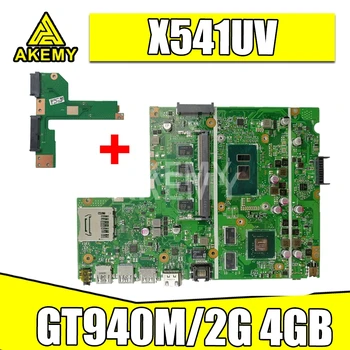 Jaunu Bezmaksas HDD kuģa Asus X541UVK X541UV X541UJ F541U R541U klēpjdatoru, pamatplate (Mainboard i5-6200U/ i5-6198DU GT940M/2G 4GB RAM