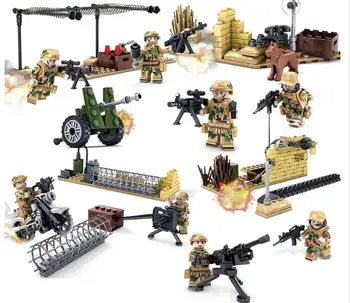 K Modelis Saderīgs ar K84set/daudz laukā, Armijas Modeļus, būvkonstrukciju Komplekti Bloki Rotaļlietas Hobiju Aizraujas Zēni, Meitenes