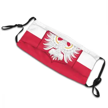 Karaliste, Polijas Maska Sejai Anti Dūmaka Putekļu Valsts karoga Aizsardzības Unisex Pieaugušo Atkārtoti Respiratoru Muti-Purns