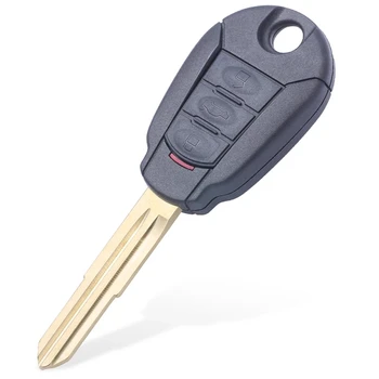 KEYECU Tālvadības Auto Atslēgu Apvalks Gadījumā Segtu par Hyundai, par Kia, Nomaiņa Fob 2/ 3 Pogas Ar Nesagrieztiem Asmens Tukšu Čaulu