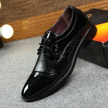 Lakādas krokodils kurpes vīriešiem classic oxford kurpes vīriešiem melnā, brūnā kāzu kurpes vīriešiem biroja vīriešu kurpes herenschoe 789