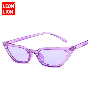 LeonLion ir 2021. Cateye Luksusa Saulesbrilles Sieviešu, Konfektes, Saules Brilles Sievietēm Oculos De Sol Feminino Classic Retro Glassesn UV400