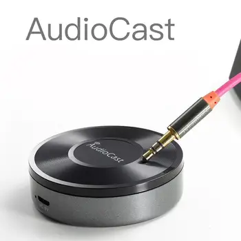M5 Audiocast Airplay DLNA Mūzikas Radio Uztvērējs, Raidītājs iOS Android Airmusic WIFI bezvadu Audio Raidītājs SoundMate