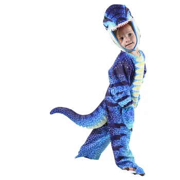 Mazais Zēns Triceratops Tērpu Halloween T-Rex Cosplay Kostīmi Dinozauru Jumpsuit Masku Kostīmi Bērniem Ziemassvētku Drēbes