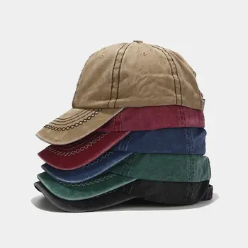 Mazgāt Kokvilnas, Pure Color Light Valdes Vīriešu Beisbola cepure Multi-Krāsa pēc Izvēles Kaulu Klp, Izšūšanas Tētis Cepure