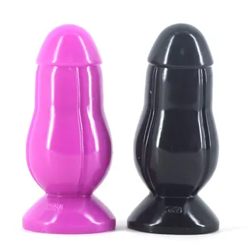 Milzīgu dildo anālo Plug ass masāža piesūcekni dildo butt plug anālais dildo anālo seksa rotaļlietas, Par Sievieti, Vīrieti, sex shop pieaugušo seksa produkti