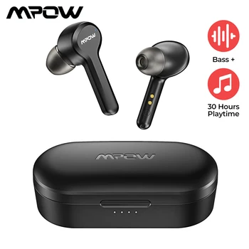 Modernizētas Mpow M9 TWS Earbuds Taisnība Bezvadu Bluetooth 5.0 Austiņu IPX7 Ūdensizturīgs Austiņas ar Uzlādes Lietā Par iPhone 11 XS