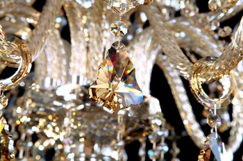 Mūsdienu Kristāla Lustra Dzīvojamā Istabā spīdumi de cristal Apdare, Kuloni un Lustras, Mājas Iekštelpu Apgaismojums Lampas