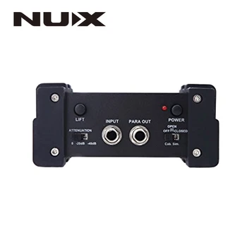NUX PDI-1G Ģitāra Tiešā Lodziņā Ģitāra Tiešās Iesmidzināšanas Phantom Power Box Audio Mikseris Para Ārā Kompakts Dizains, Metāla Korpuss