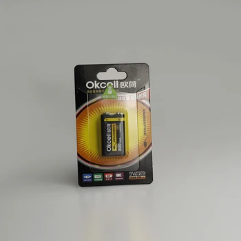 OKCELL 9V Akumulators 800mAh USB Portatīvo OKcell Micro USB Baterijas RC Helikoptera Modelis Mikrofons Bateria